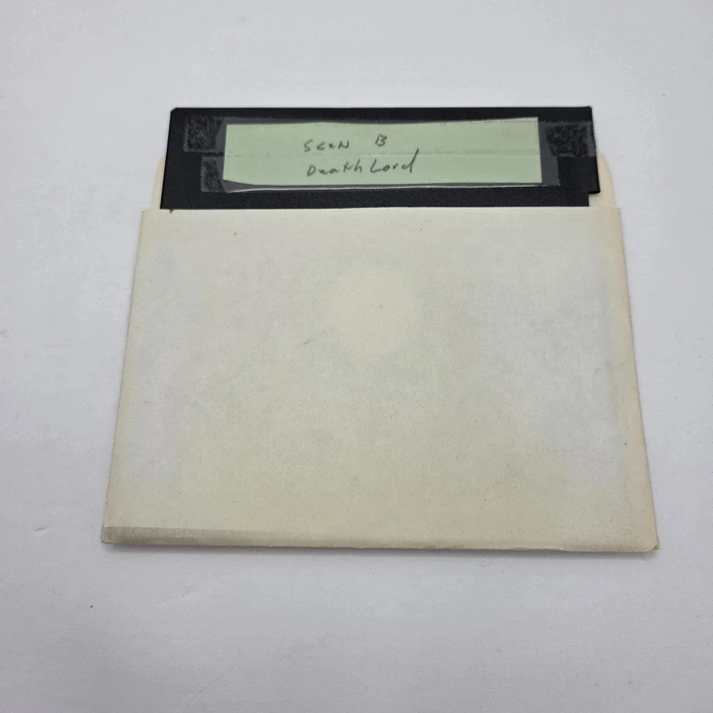Deathlord Vintage RPG Computer Game Scene B 5.25 Floppy Untested